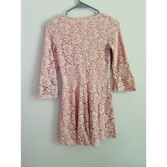 Abercombie Kids Light Pink Floral Dress - Picture 3 of 4
